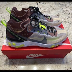 Nike Element React 87 Desert Sand Men's Shoes Size 11.5